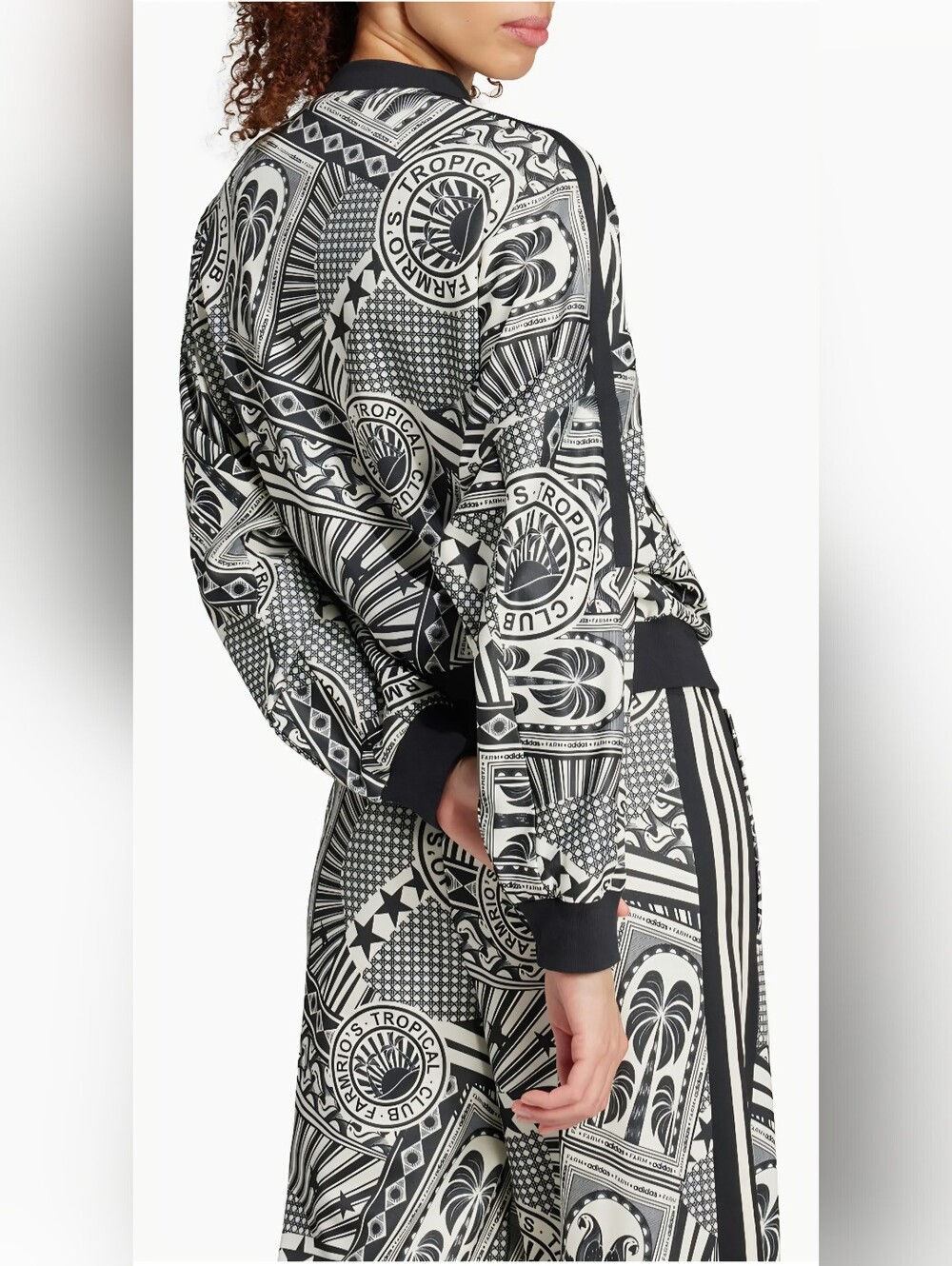 Adidas X FARM RIO Oasis Night Track Jacket - Picture 3 of 4